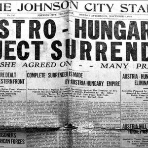 Surrender Austria Hungary