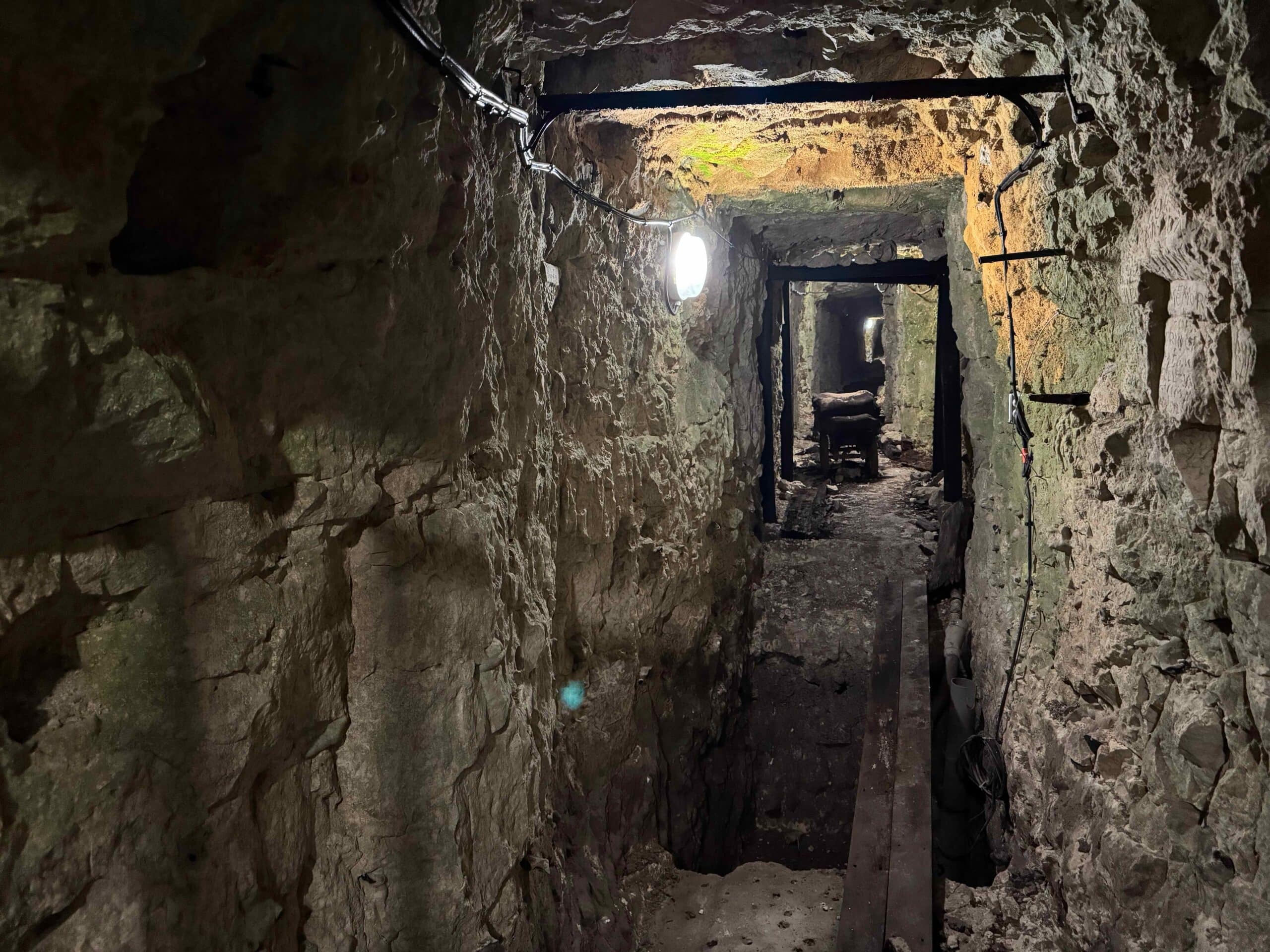 Preserved Vimy Tunnels, Grange Subway, Or Underground-War Interpretation